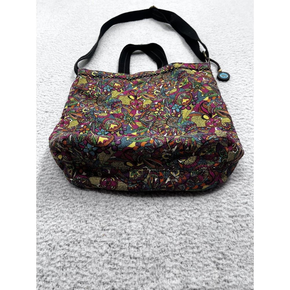 Sakroots Multicolor Adjustable Strap Tote Bag Purse - Picture 8 of 16